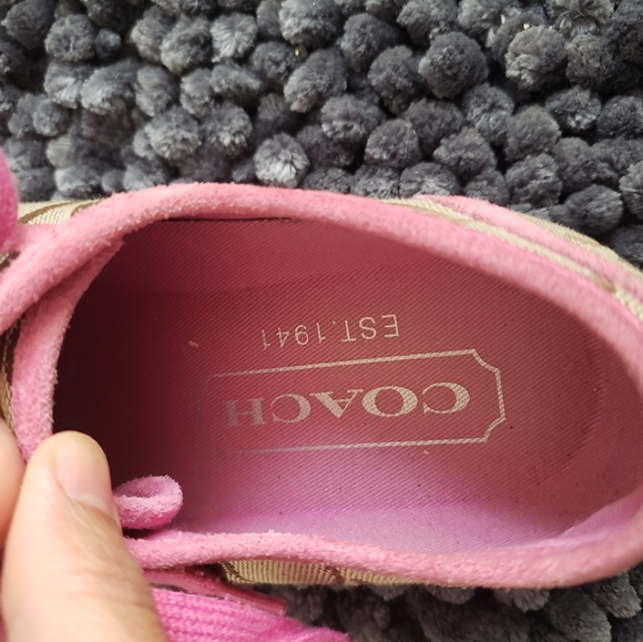 Coach Dawnell Low Top Fashion Sneakers Sz5.5 - Picture 4 of 16